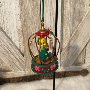 Vintage 1995 Looney Tunes Tweetie Bird Christmas Ornament